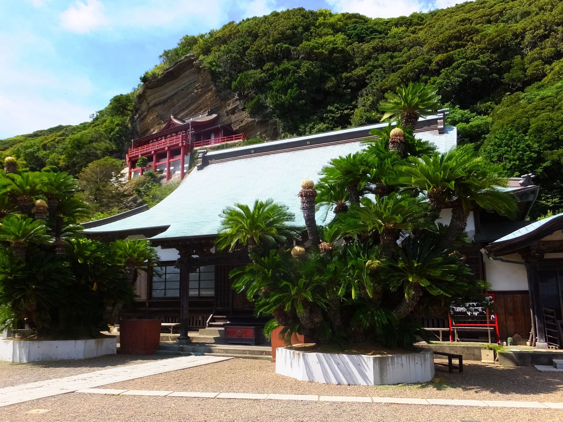 崖の観音（大福寺）