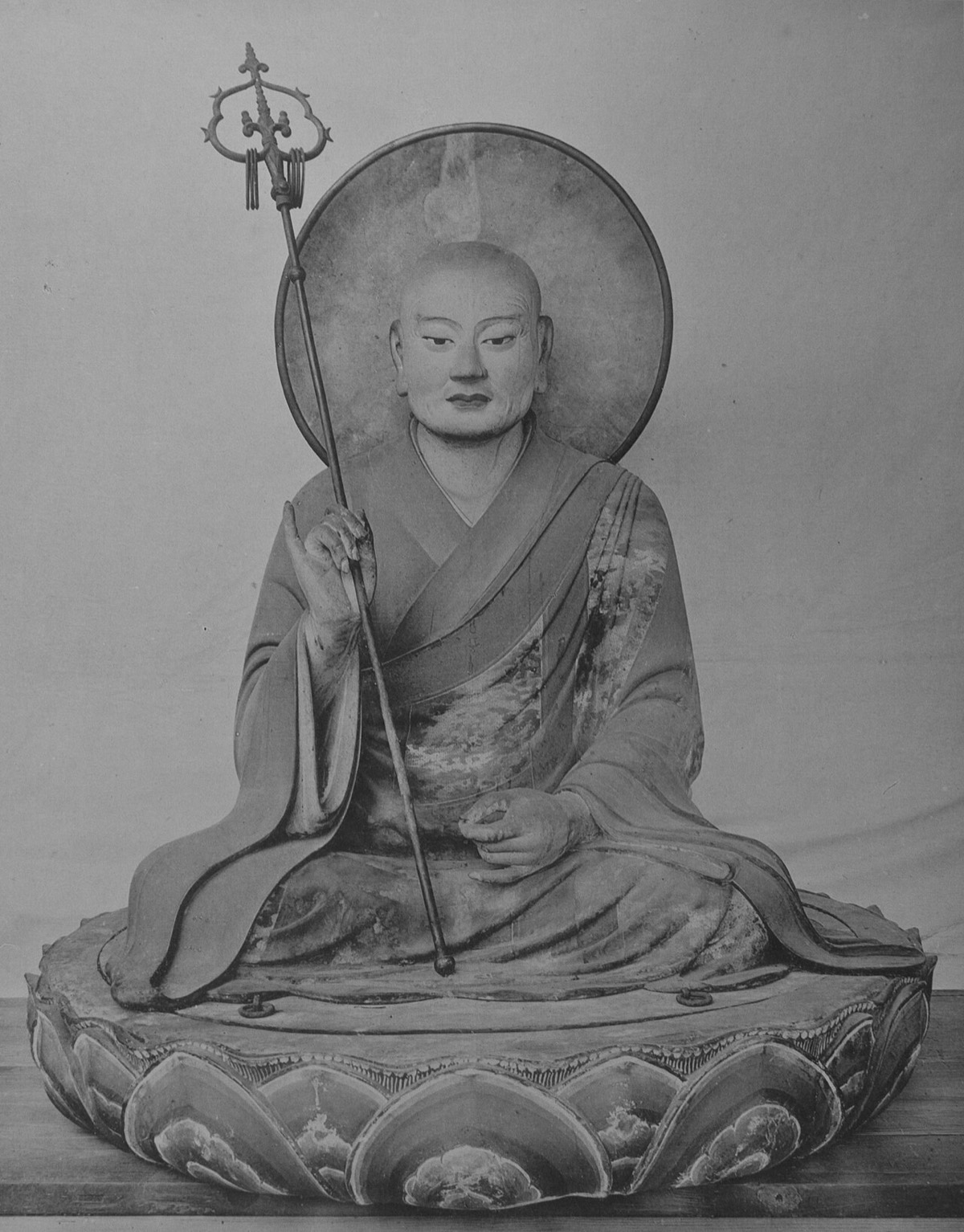 僧形八幡神坐像
