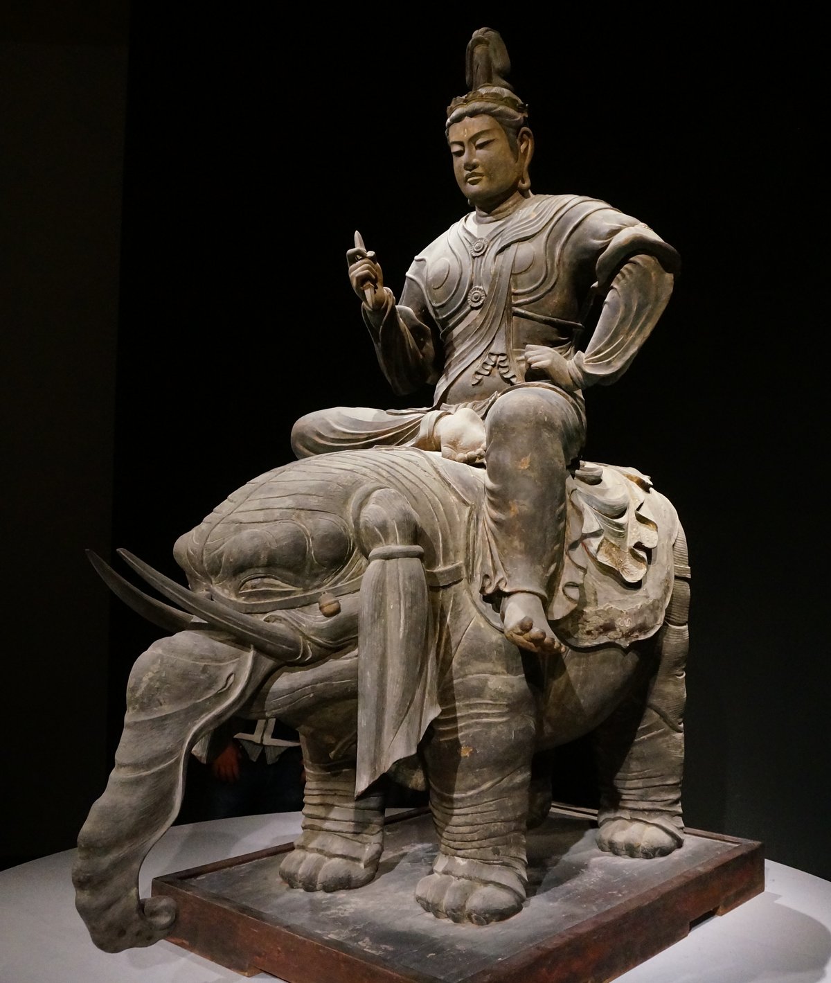 Taishakuten (Śakra/Indra) Seated in Half-lotus