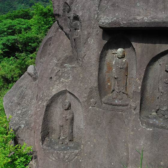 Twenty-five Bodhisattvas, Moto-Hakone stone figures
