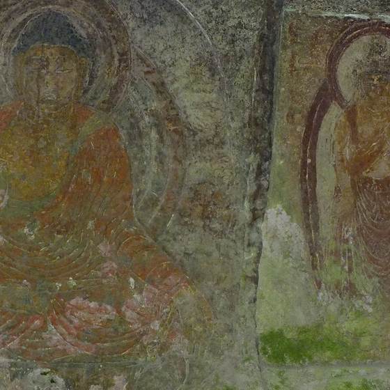 Jigokudani cave Buddhas