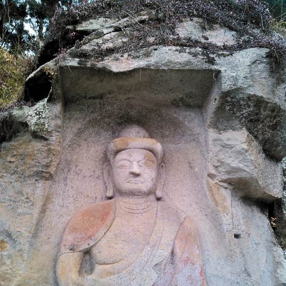 Tategaoka cliff carving