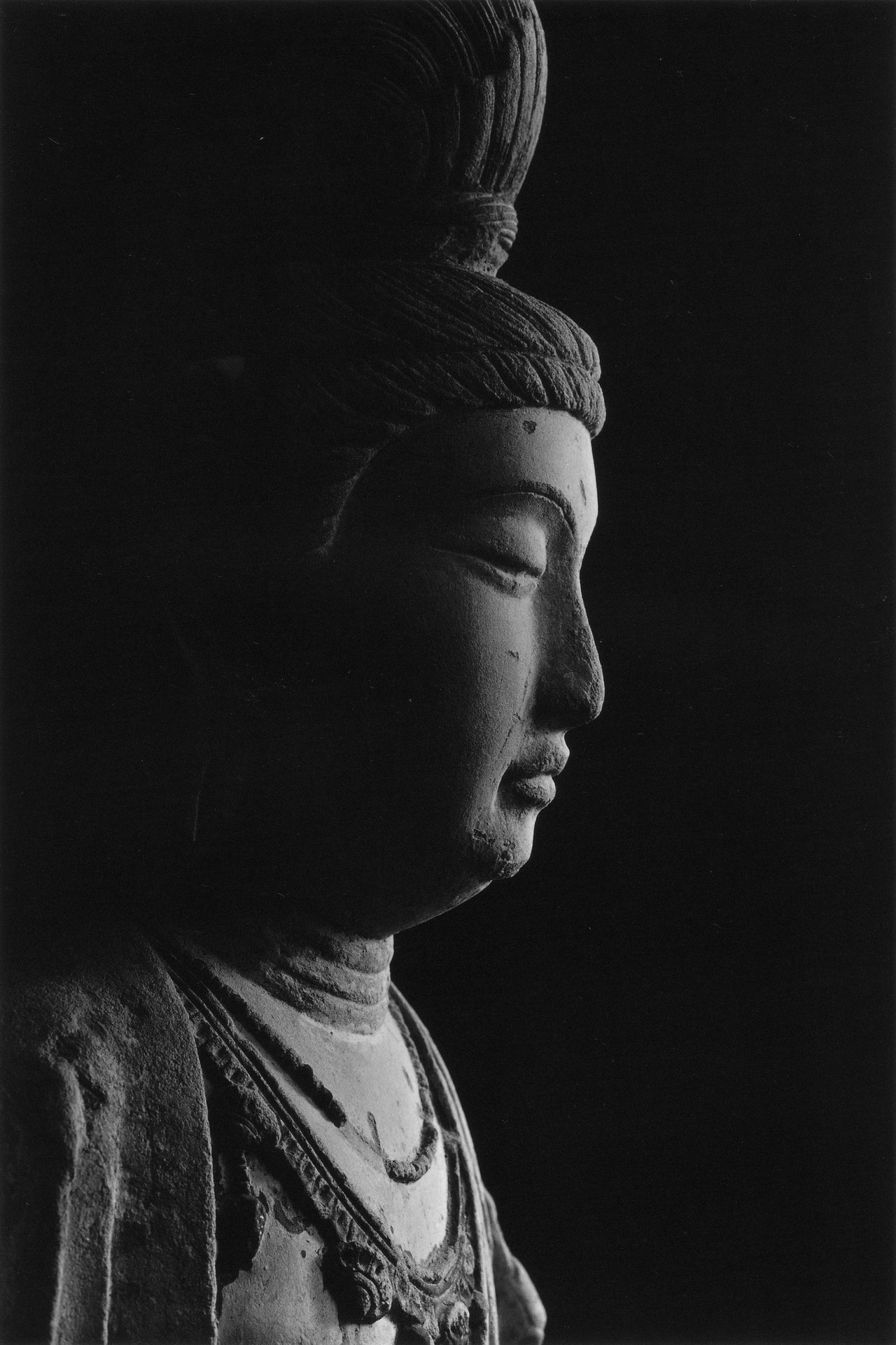塔本塑像（五重塔）　文殊菩薩坐像