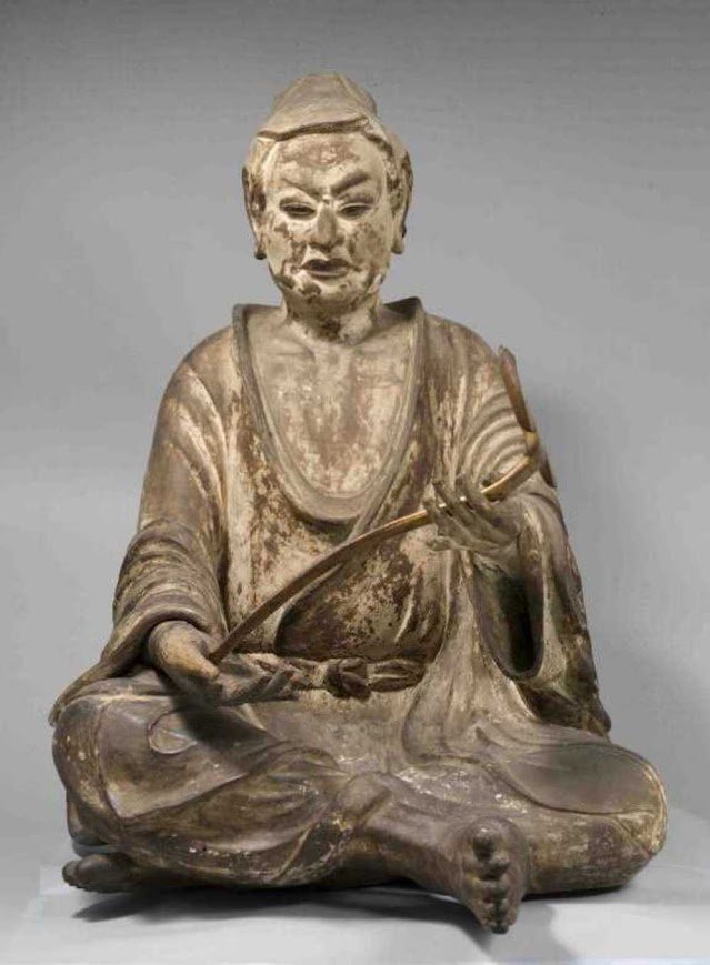維摩居士坐像